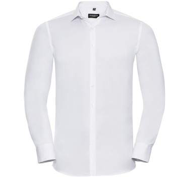 Russell Collection - Men´s L/S Ultimate Stretch Shirt - Skjorte Med Eget Logo