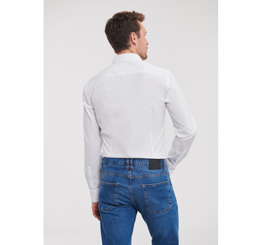 Russell Collection - Men´s L/S Ultimate Stretch Shirt - Skjorte Med Eget Logo