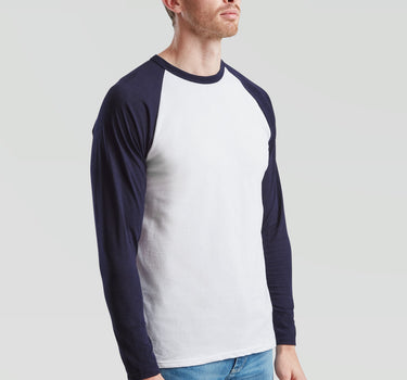 Fruit of the Loom - Long Sleeve Baseball T - Long Sleeve