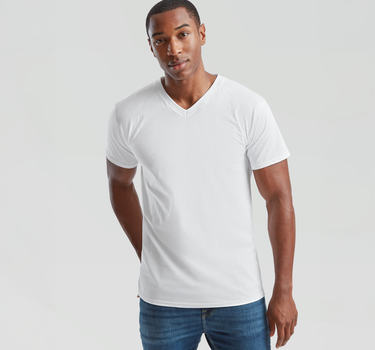 Fruit of the Loom - Valueweight V-Neck T - T-shirt - F270