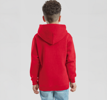 Fruit of the Loom - Kids´ Premium Hooded Sweat - Hættetrøje Med Eget Logo - F421K