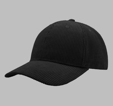 Atlantis Cordy Cap Recycled Adjustable Black Sort AT418