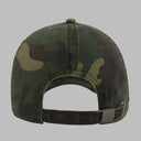 Atlantis Dad Hat Destroyed Adjustable Camouflage Grøn AT664