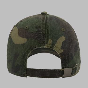 Atlantis Dad Hat Destroyed Adjustable Camouflage Grøn AT664
