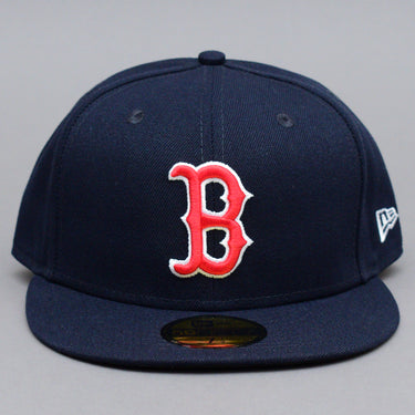 New Era MLB Boston Red Sox 59Fifty Authentic Fitted Navy Red Blå Rød 12572847