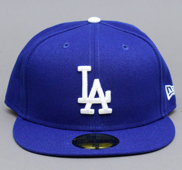 New Era MLB Los Angeles LA Dodgers 59Fifty Authentic Fitted Blue Blå 12572843