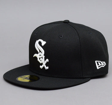 New Era MLB Chicago White Sox 59Fifty Authentic Fitted Black White Sort Hvid 12572845