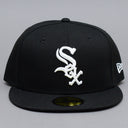 New Era MLB Chicago White Sox 59Fifty Authentic Fitted Black White Sort Hvid 12572845