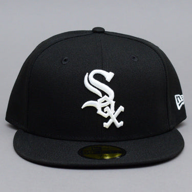 New Era MLB Chicago White Sox 59Fifty Authentic Fitted Black White Sort Hvid 12572845