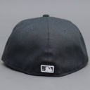 New Era MLB New York NY Yankees 59Fifty Fitted Graphite White Dark Grey Mørkegrå Hvid 10010761