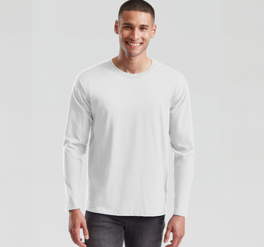 Fruit of the Loom - Iconic 195 Long Sleeve T - Long Sleeve - F195
