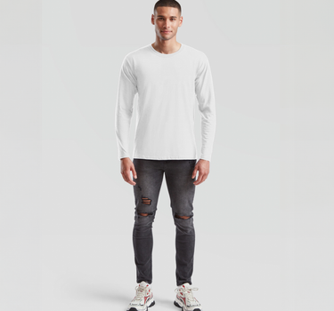 Fruit of the Loom - Iconic 195 Long Sleeve T - Long Sleeve - F195