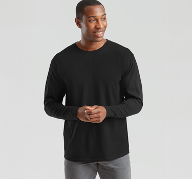 Fruit of the Loom - Iconic 195 Long Sleeve T - Long Sleeve - F195