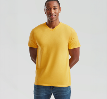 Fruit of the Loom - Valueweight V-Neck T - T-shirt - F270