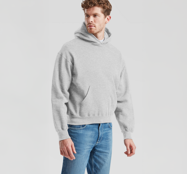 Fruit of the Loom - Supercotton™ Hooded Sweat - Hættetrøje Med Eget Logo - F278