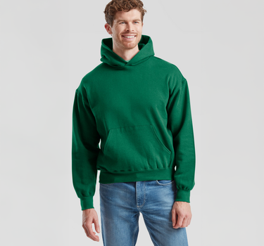 Fruit of the Loom - Supercotton™ Hooded Sweat - Hættetrøje Med Eget Logo - F278