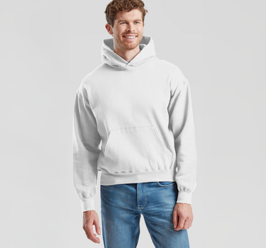 Fruit of the Loom - Supercotton™ Hooded Sweat - Hættetrøje Med Eget Logo - F278