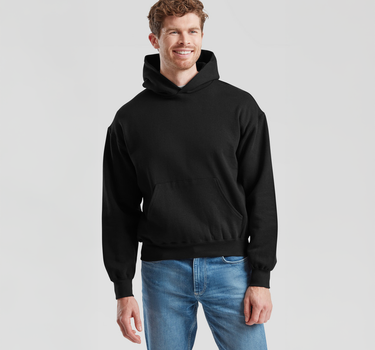 Fruit of the Loom - Supercotton™ Hooded Sweat - Hættetrøje Med Eget Logo - F278