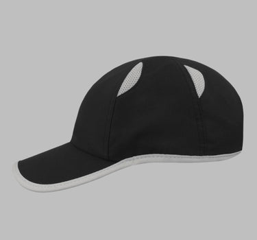 Atlantis Gym Runner Cap Adjustable Black Grey Sort Grå AT630