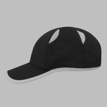 Atlantis Gym Runner Cap Adjustable Black Grey Sort Grå AT630