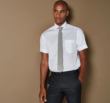Kustom - Men´s Classic Fit Non Iron Shirt Short Sleeve - Skjorte Med Eget Logo