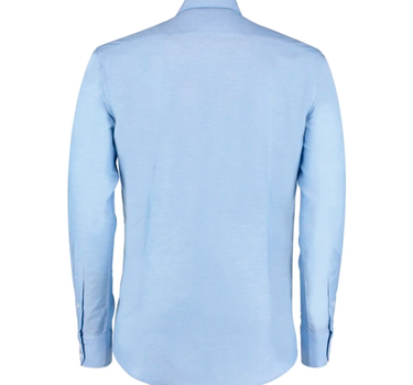 Kustom Kit - Men`s Slim Fit Workwear Oxford Shirt Long Sleeve - Skjorte Med Eget Logo