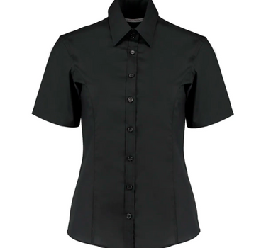 Kustom Kit - Women´s Tailored Fit Business Shirt Short Sleeve - Skjorte Med Eget Logo