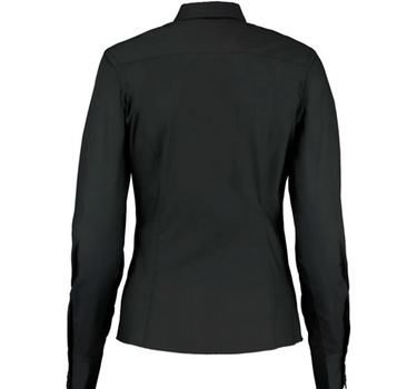 Kustom Kit - Women´s Tailored Fit Business Shirt Long Sleeve - Skjorte Med Eget Logo