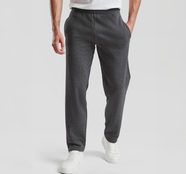 Fruit of the Loom - Classic Open Hem Jog Pants - Joggingbukser Med Eget Logo - F481