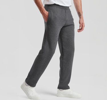 Fruit of the Loom - Classic Open Hem Jog Pants - Joggingbukser Med Eget Logo - F481