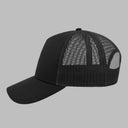 Atlantis Rapper Cotton Cap Trucker Snapback Black Black Sort AT511