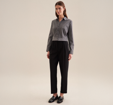 Seidensticker - Women´s Blouse Slim Fit Long Sleeve - Skjorter Med Eget Logo