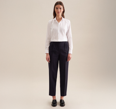 Seidensticker - Women´s Blouse Regular Fit Oxford Longsleeve - Skjoter Med Eget Logo