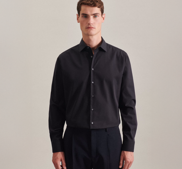 Seidensticker - Men´s Shirt Slim Fit Long Sleeve - Skjoter Med Eget Logo