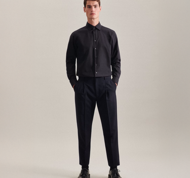 Seidensticker - Men´s Shirt Slim Fit Long Sleeve - Skjoter Med Eget Logo