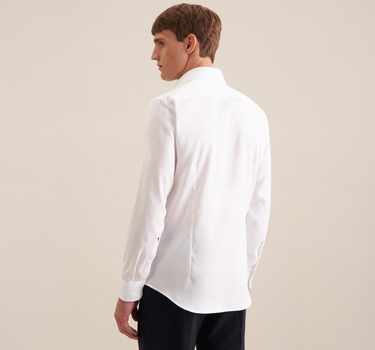 Seidensticker - Men´s Shirt Slim Fit Oxford Longsleeve - Skjorter Med Eget Logo