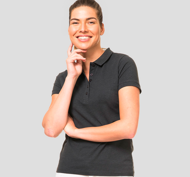 Blank - Lady Shape Polo - Polo Med Eget Logo