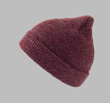 Atlantis - Fold Up Melange - Beanie Med Eget Logo