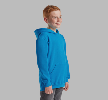 Fruit of the Loom - Kids´ Classic Hooded Sweat - Hoodie Med Eget Logo - F421NK