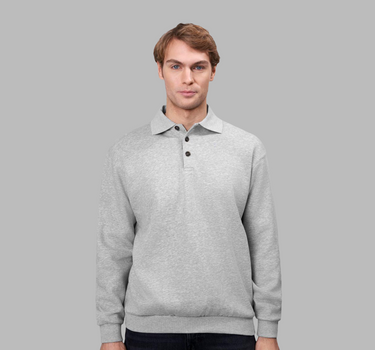 ID - Klassisk - Polosweatshirt