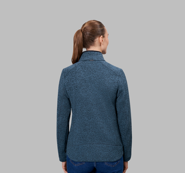 ID - Zip-n-Mix Fleece Melange -  Dame - Fleece