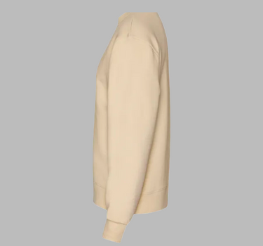 Blank - Heavy Crew Neck - Sweatshirt - Ecru