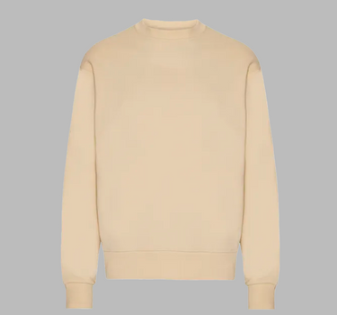Blank - Heavy Crew Neck - Sweatshirt - Ecru