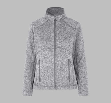 ID - Zip-n-Mix Fleece Melange -  Dame - Fleece