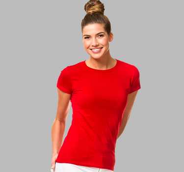 Blank - Lady Fitted Organic - T-shirt - ST208