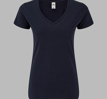Fruit of The Loom - Ladies´ Iconic 150 V Neck T - T-shirt F274