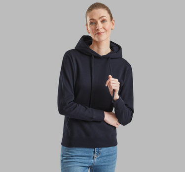 Fruit of the Loom - Ladies´ Classic Hooded Sweat - Hoodie Med Eget Logo - F409
