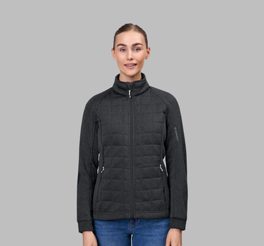 ID - Fleecejakke Quiltet - Dame - Fleecejakke