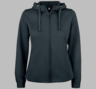 Clique -  Basic Active Hoody Full Zip Women - Hættetrøje med lynlås Med Eget Logo