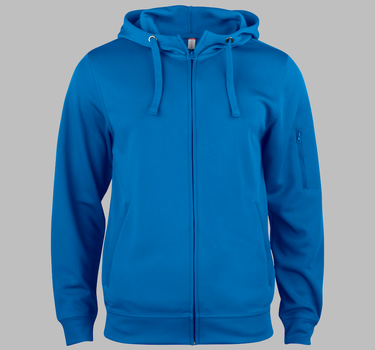 Clique -  Basic Active Hoody Full Zip - Hættetrøje med lynlås Med Eget Logo